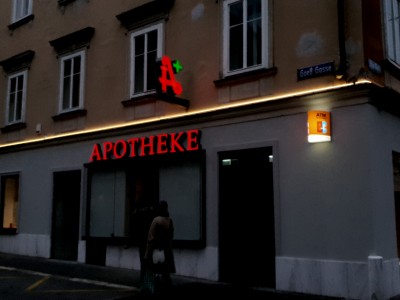 Leuchteinzelbuchstaben