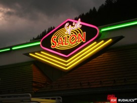 Neon Werbeanlage